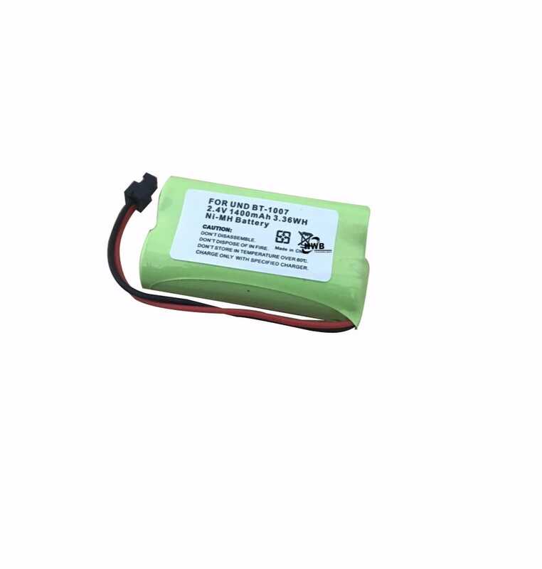 2.4V 1400Mah Nimh Cordless Phone Rechargeable Battery Bt1007 Bt105