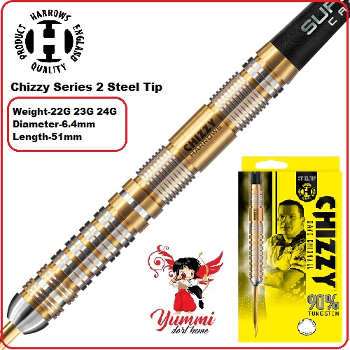 【タングステン90%】Harrows SPINA GOLD 20g Harrows Spina Gold 90% Tungsten Titanium Coated Soft Tip