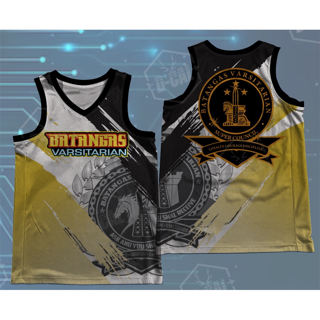 2024 Full Sublimation, Full print, Unisex, SANDO, BATANGAS VARSITARIAN ...