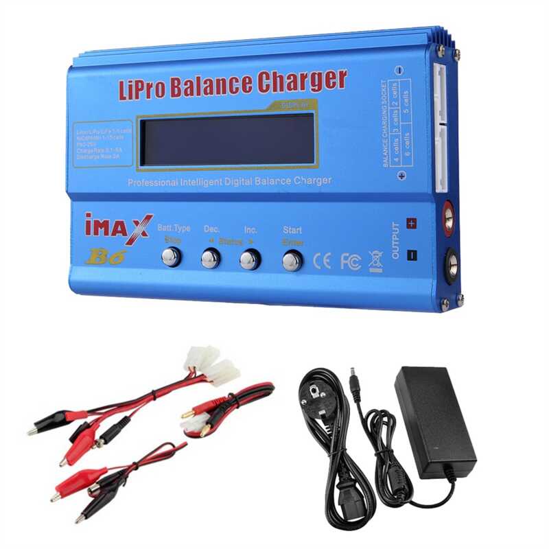 Para sa IMAX B6 80W Lipo Battery Charger+Tamiya NiMh Li-Ion Ni-Cd ...