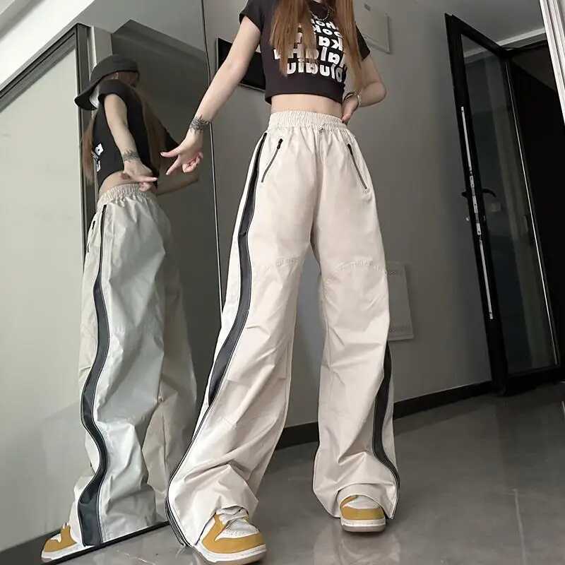 Y2k Techwear Sweatpants Kababaihan Streetwear Korean Hip Hop Haruku ...