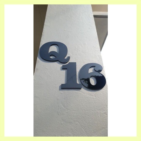 House NUMBER Signage - Letter Sign Letters and Numbers 10CM | Shopee ...