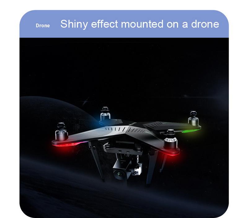 Universal 7 Colors Drone Strobe Light USB LED Anti-Collision Bike Tail Model Aircraft Night ...