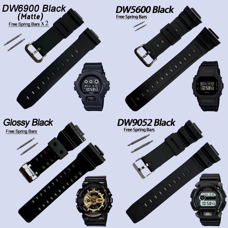 GShock Watch Strap DW5600 DW6900 DW9052 GA110 Band Jam G shock Bracelet strap dw 5600 dw 6900 band 5600 6900 g