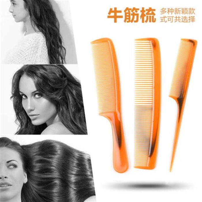 Anti static cow tendon comb keeps folding without losing teeth, wide ...
