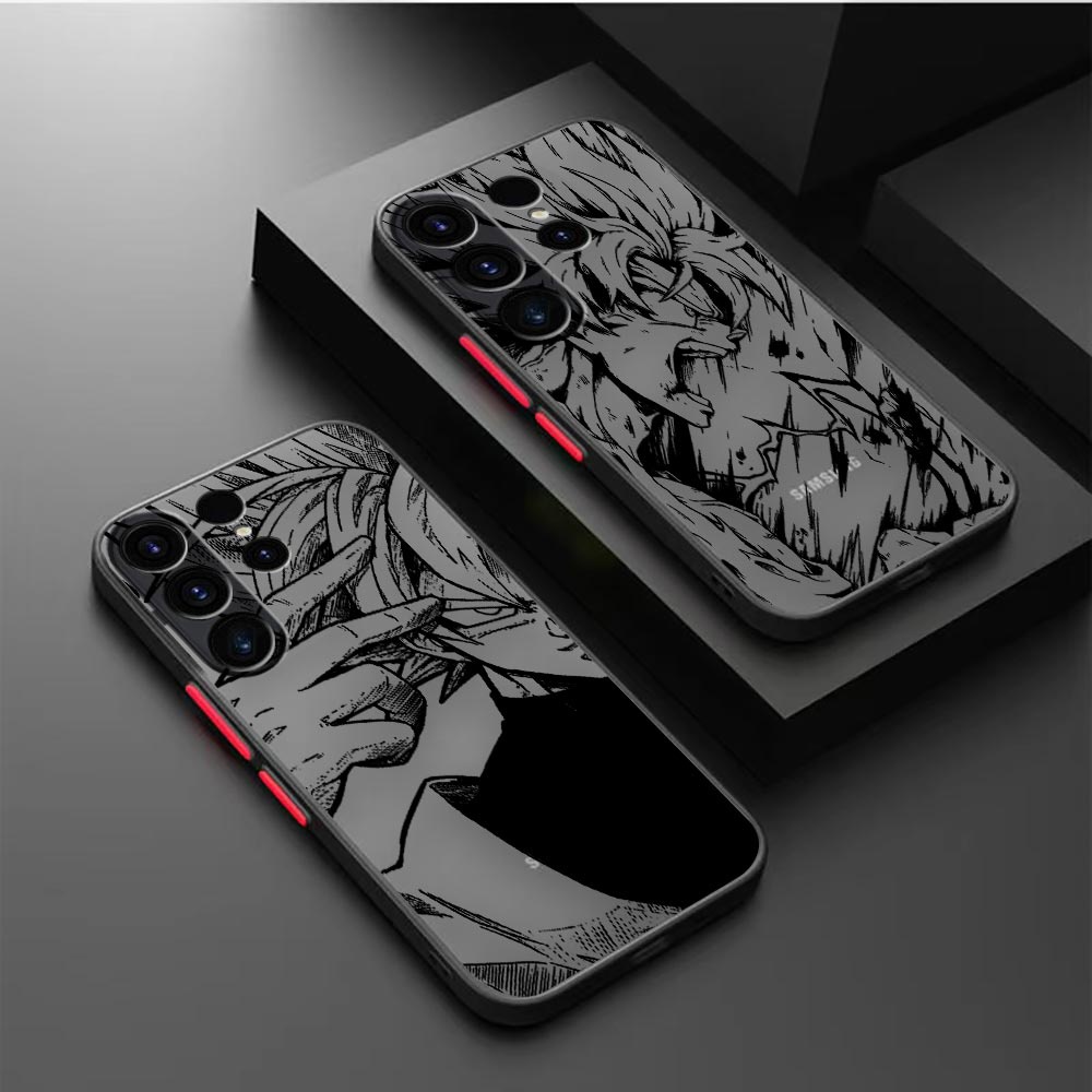 Anime D-Dragon Ball Black Comic1 Matte Mobile Phone Case For Samsung ...