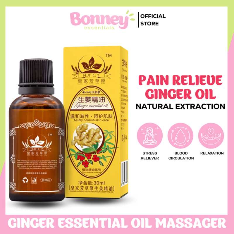 Pure GINGER OIL Pain Reliever for Varicose Veins by doc Willie Ong