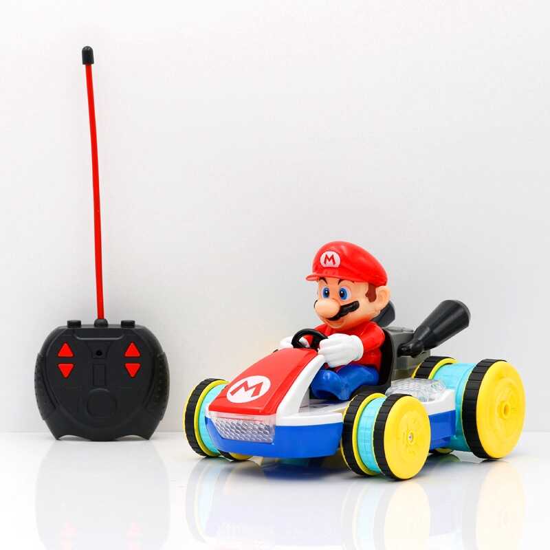 1/18 Super Mario 2.4G Apat na paraan RC Remote Control Car Kart Racing ...