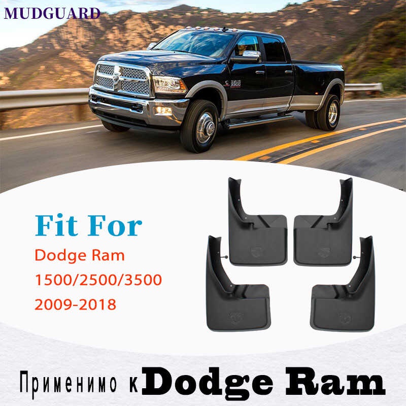 thumbnail image 2 of Top Quality 4PCS Mudflaps For Dodge Ram 1500 TRX 2022 Mudguards Fenders Ram 1500 TRX Splash 2 of 14