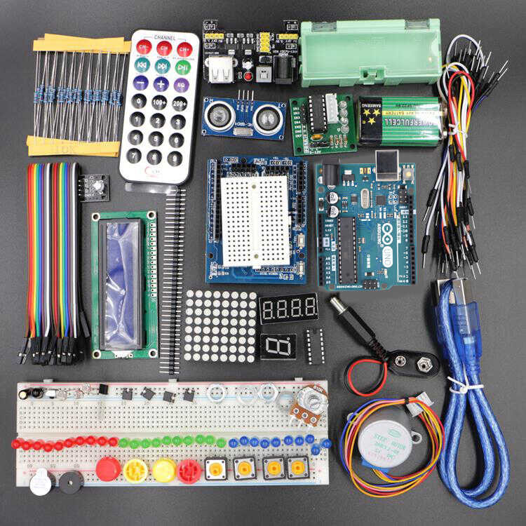 UNO R3 Starter Kit Upgrade Version Beginner Learning Kit Comes with ...