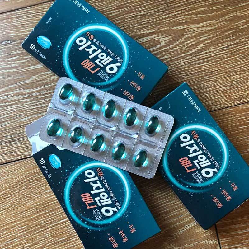 Ipinamport na Korean Bear Phareutical ezn6 dysmenorrhea pain relief