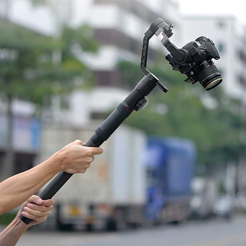 Profesional Carbon Fiber Extension Monopod Pole Para sa DJI Ronin RS3