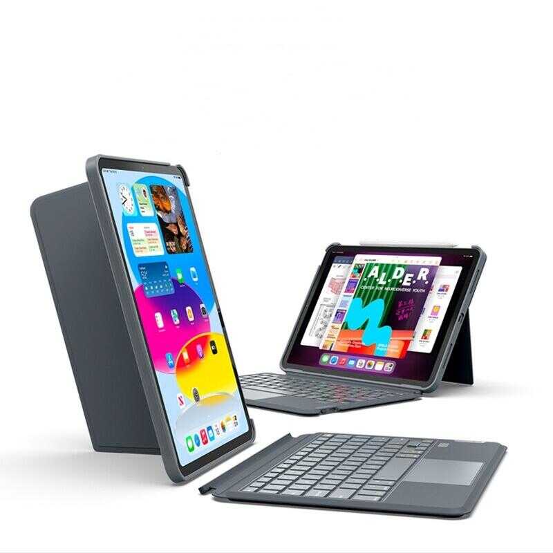 Magnetic keyboard para sa ipad pro 12.9 tablet wireless keyboard na may ...