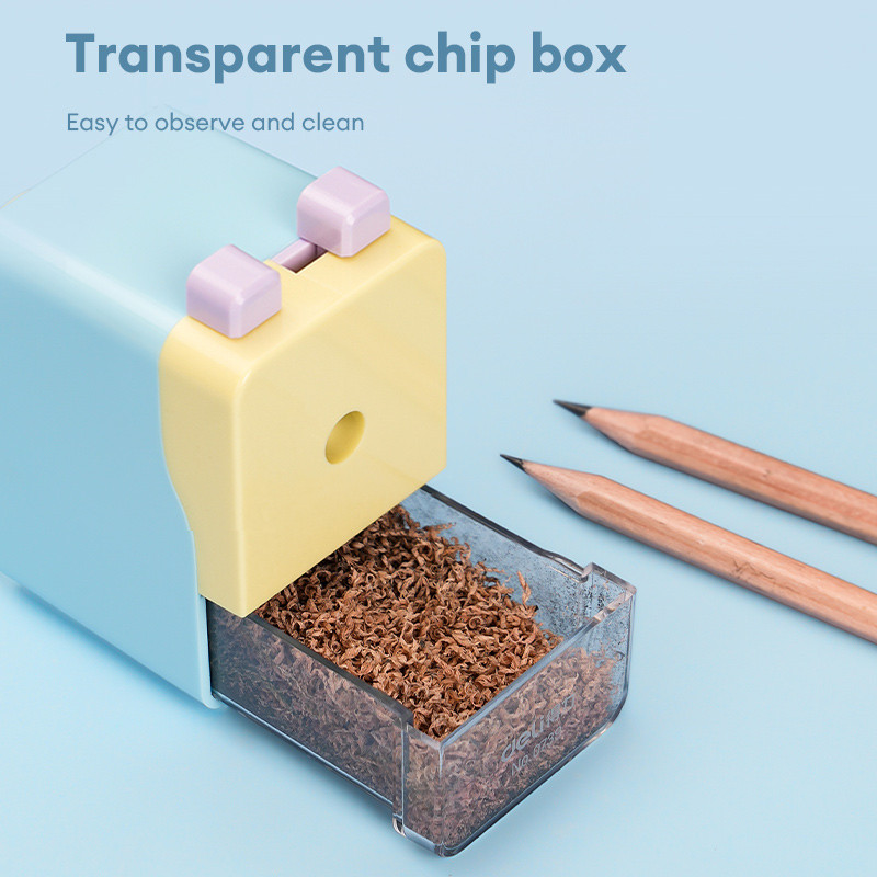 Deli Manual Pencil Sharpener Machine Rotary Sharpener for Graphite ...