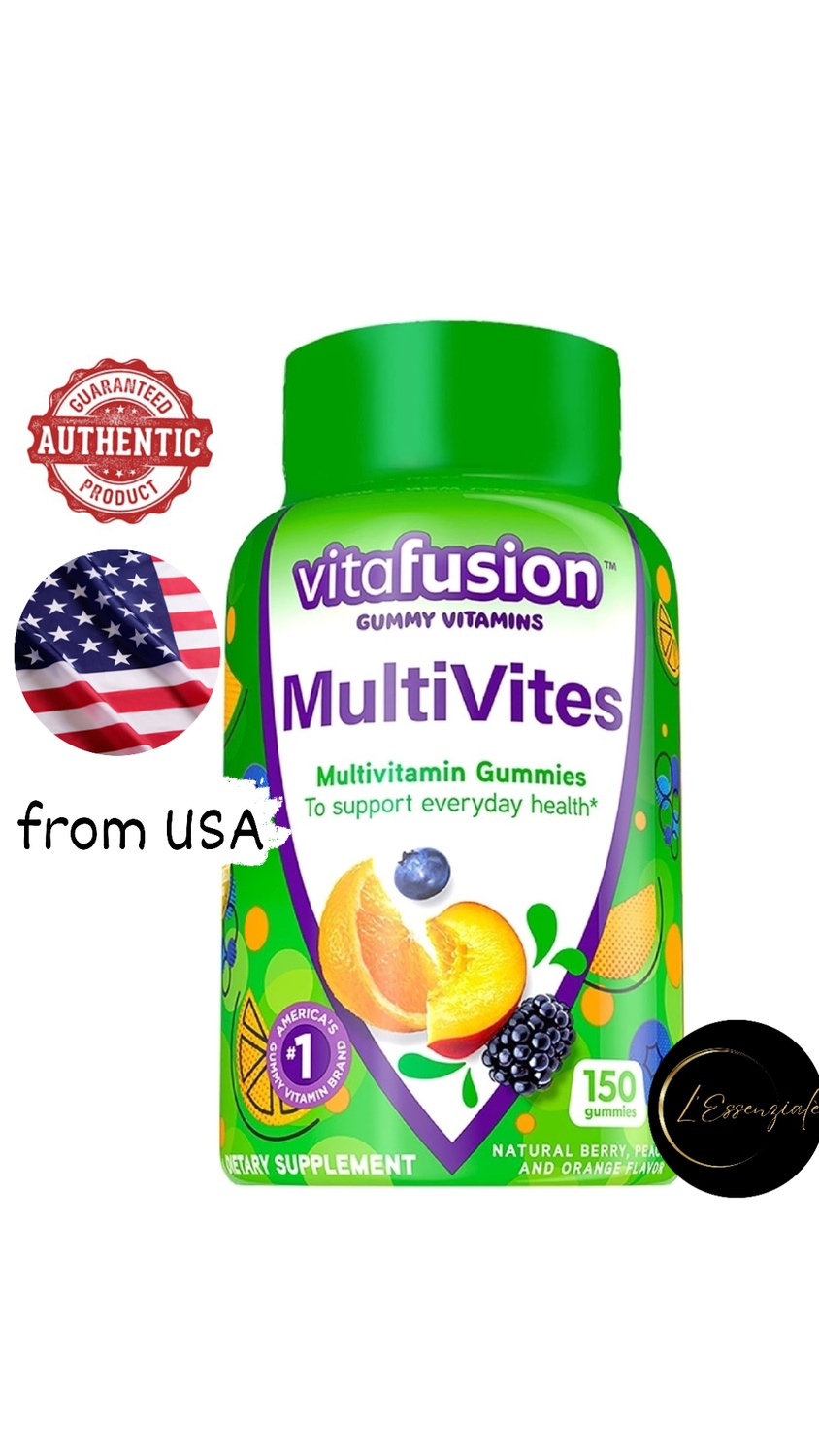 Vitafusion MultiVites Gummy Multivitamins for Adults with 12 Vitamins