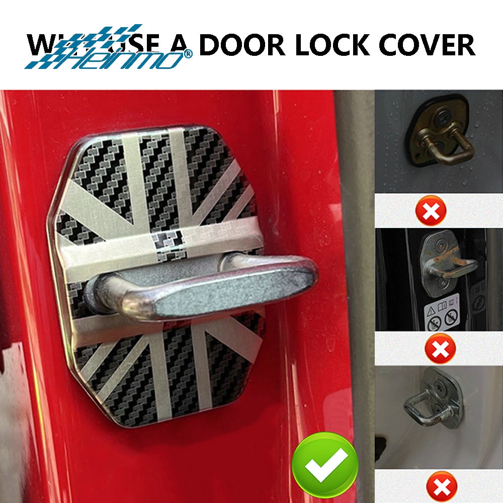 For MINI R60 R61 Interior Side Door Lock Decal F54 F55 F56 F60 COOPER S ...
