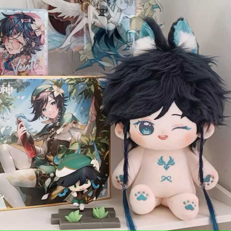 Genshin Impact Anime Characters Plush Venti 20Cm Maganda Cosplay ...