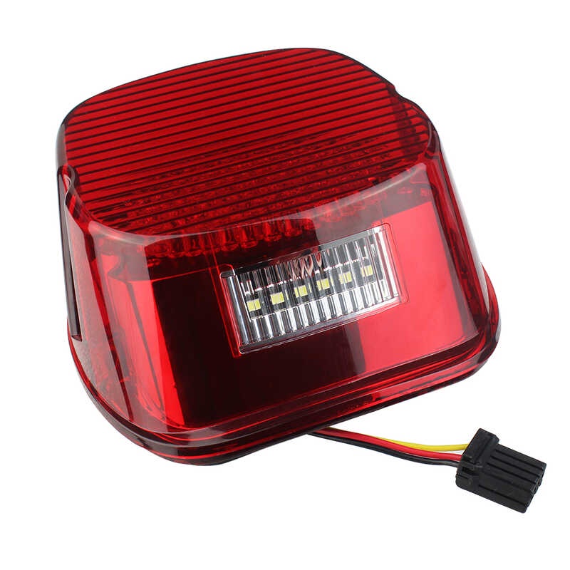 Low LED Tail Brake Light Profile - Red Cover na may window Para sa ...