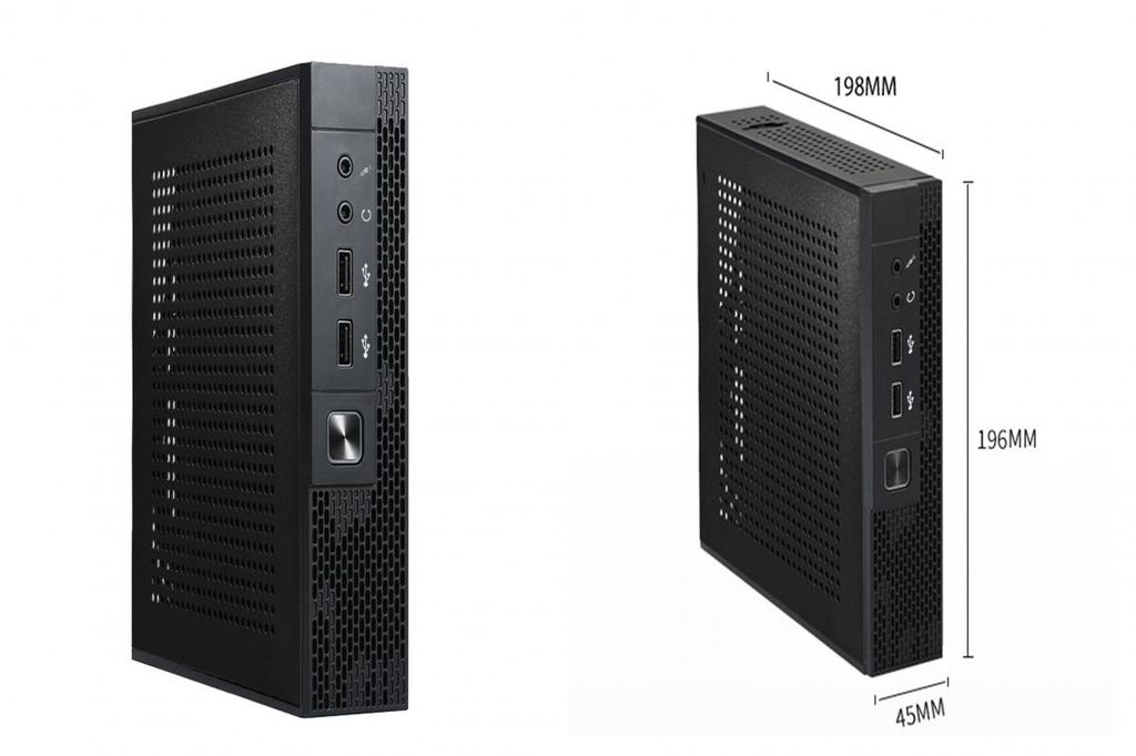 [Ft] Quick Computer Case Mini Computer Chassis Ultraslim Mini Itx