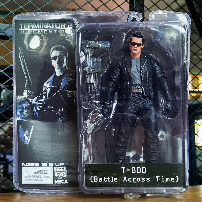 WD NECA Ang Terminator T-800 Battle Across Time PVC Action Figure Model ...