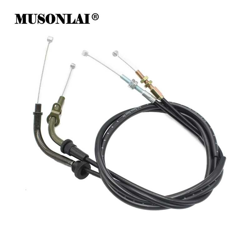 Tt Motorcycle Throttle Cable Accelerator Control Wire Oil Return E Para ...