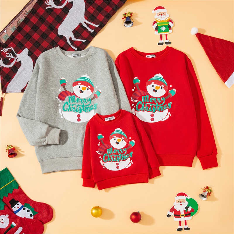 Plush Sweater Christmas Pamas Pjs Family For Kids Women Clothes 2024