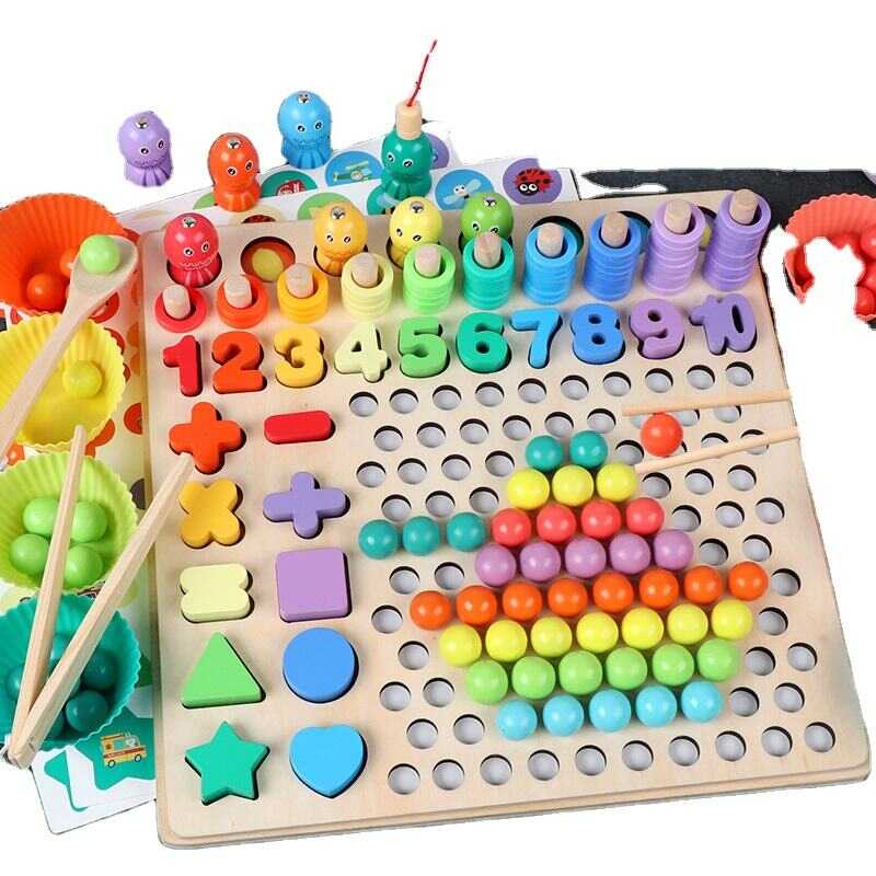 CPC CE En71 Magnetic Fishing Math Game Laruan Para Sa Mga Bata Na ...