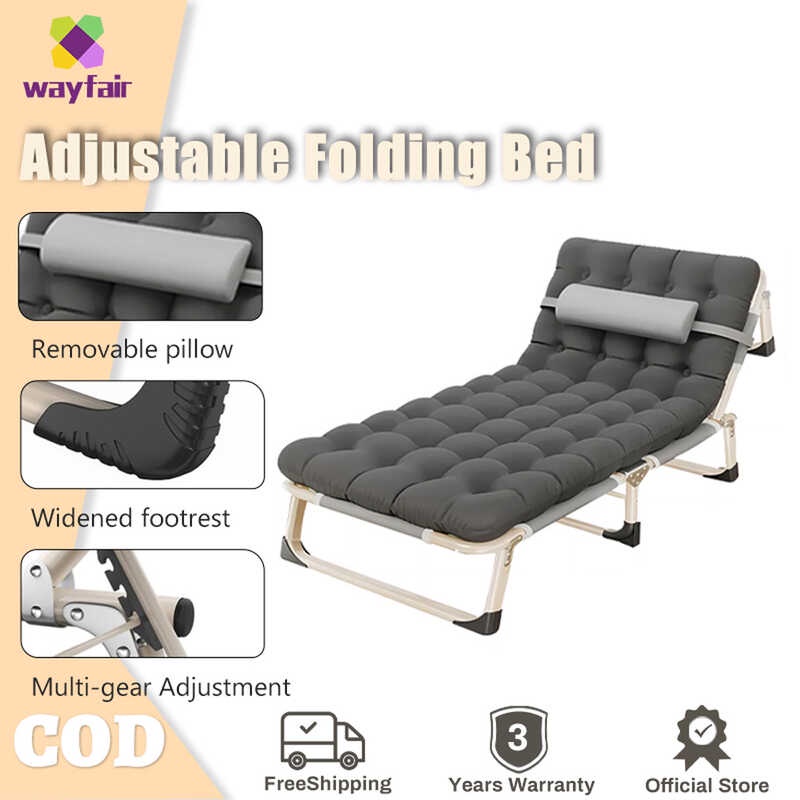 Wayfair Folding Bed Protable Bed 300kg Load-Bearing Multi-gear ...