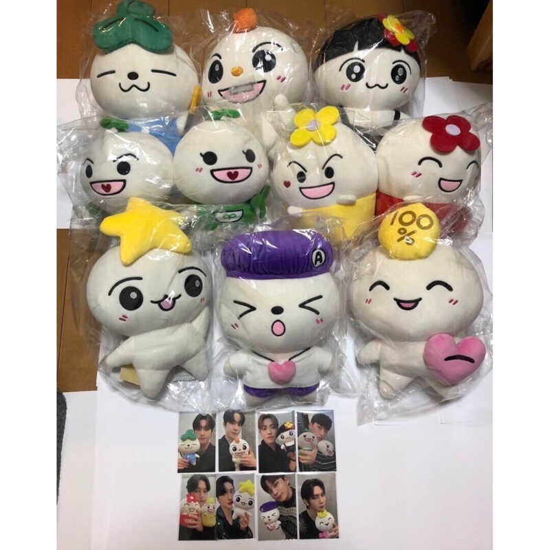 25 Cm Ateez Teezmon Kpop Ateez Toy Plush Merch Choi San Mingi Hongjoong ...