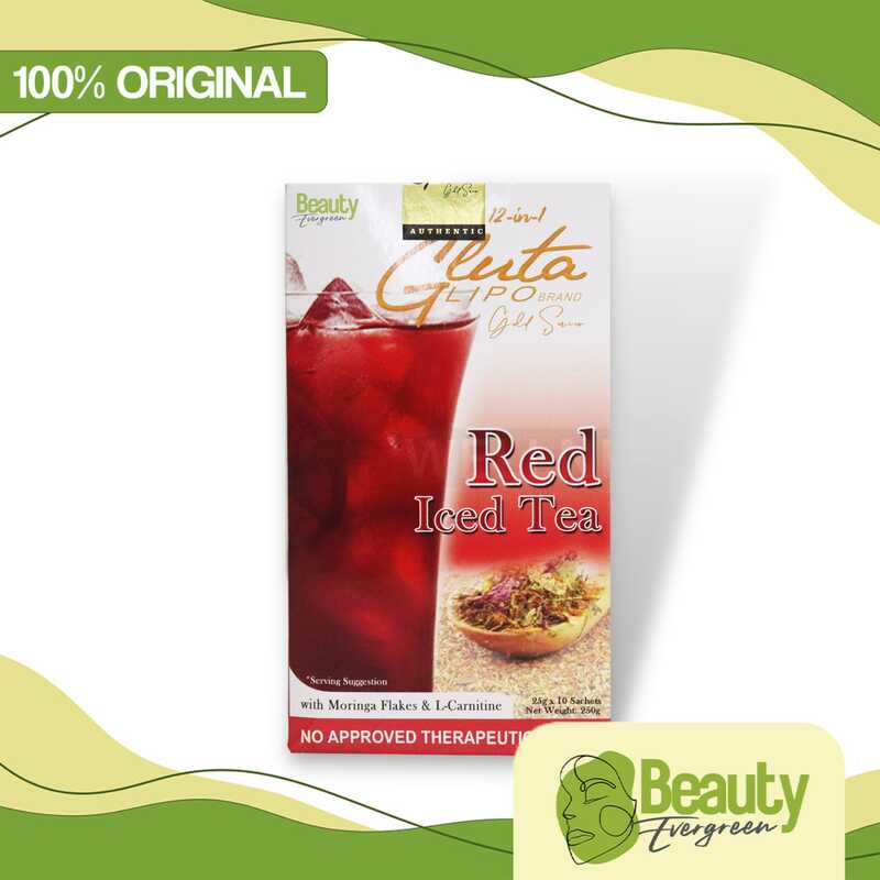 GLUTA LIPO GOLD SERIES RED ICED TEA Shopee Philippines