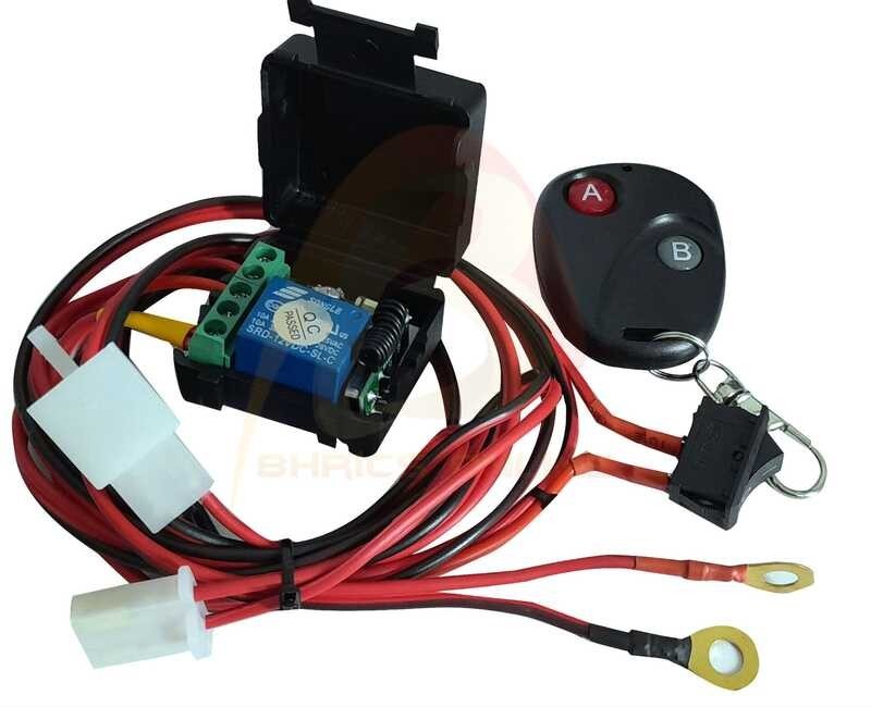 Plug and Play Anti theft Kill switch with 2 remote bypass switch