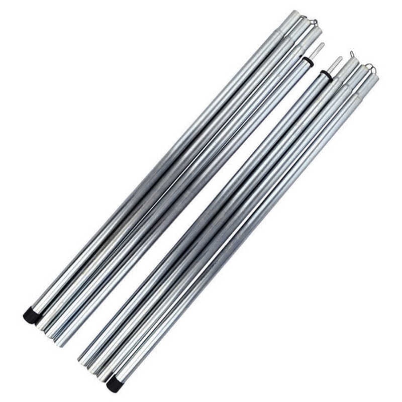 Outdoor Equipment Tarp Poles Support Rods Iron Canopy Awning Frame ...