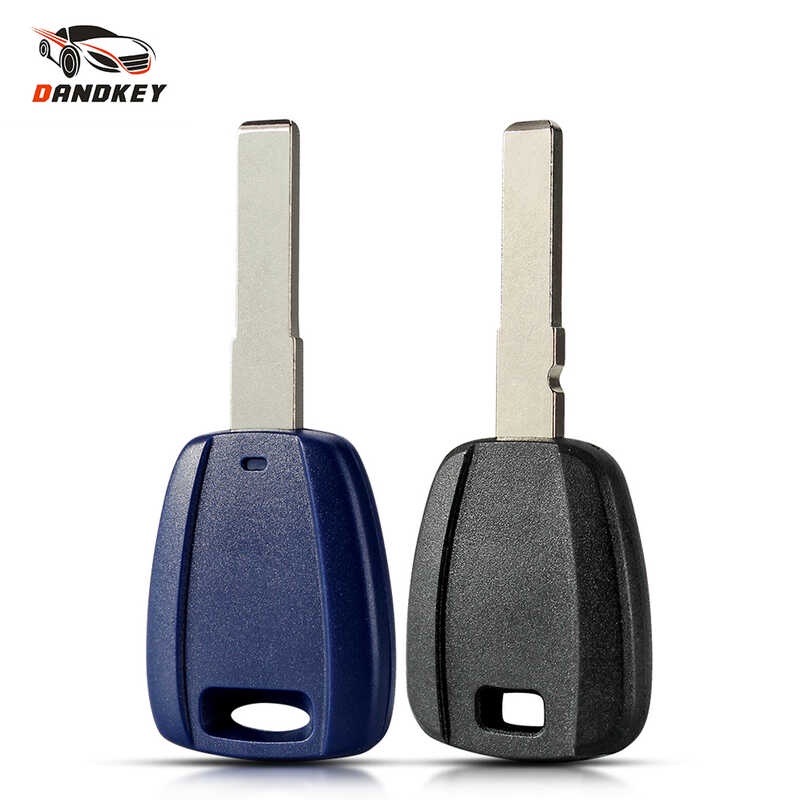 Dandkey 10PCS Para sa Fiat Key Shell Black Blank Case Para sa Fiat 500 ...