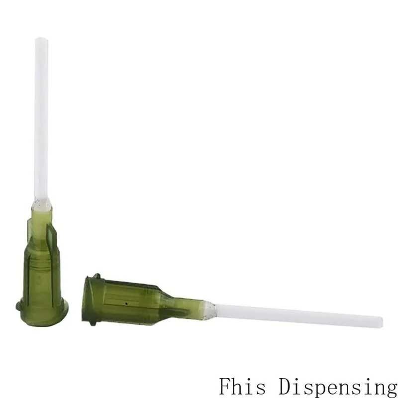 New 14G~25G PP Flexible Needle,Glue Dispensing Needle Tube Length 25mm(1") 100PCS Mixed Size