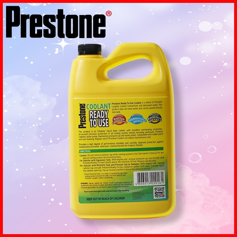 ۩ Prestone Coolant Ready To Use 1-3L Honda Click 125i Green Prevents ...