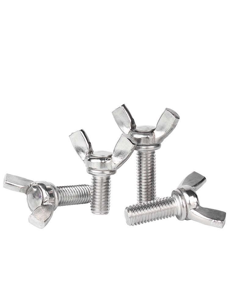 Vis à Ailettes En Acier Inoxydable 316 - Tailles M4, M5, M6, M8 - Lot Neuf