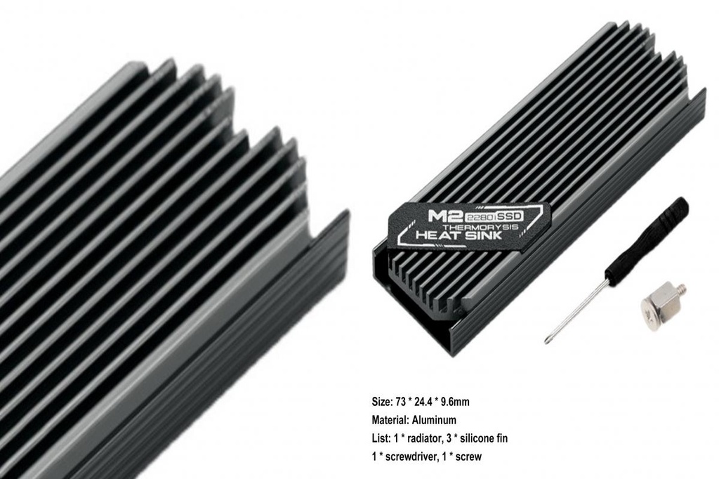 [RB] Compact SSD Radiator Solid State Hard Disk Quick Cooling Sheet