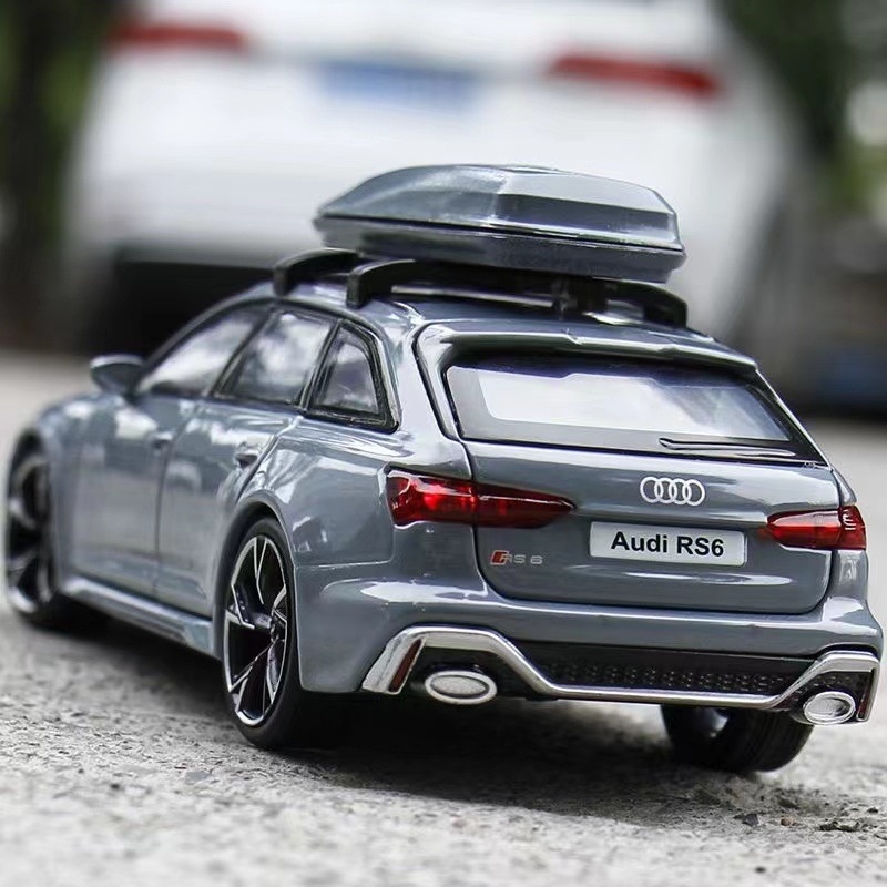 Audi RS6 Avant Modell 1/24 - Legierung Modellauto Mit Sound & Licht Effekten