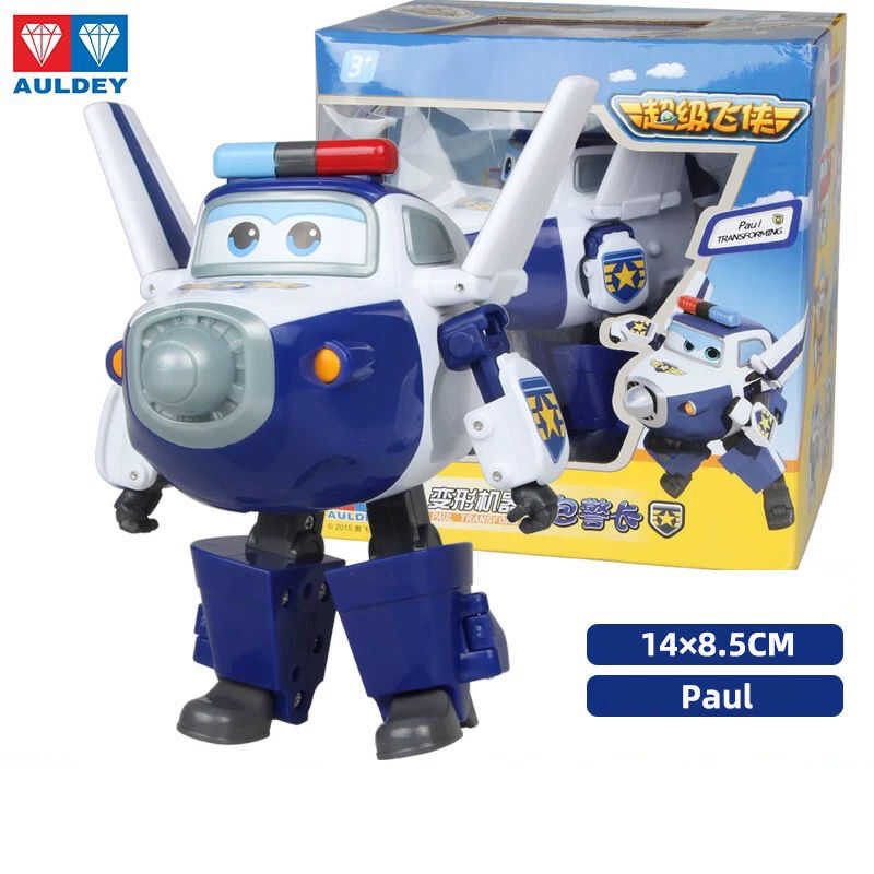 15Cm Kids Big Er Wings Original Auldey Toys Action Figure Robot ...