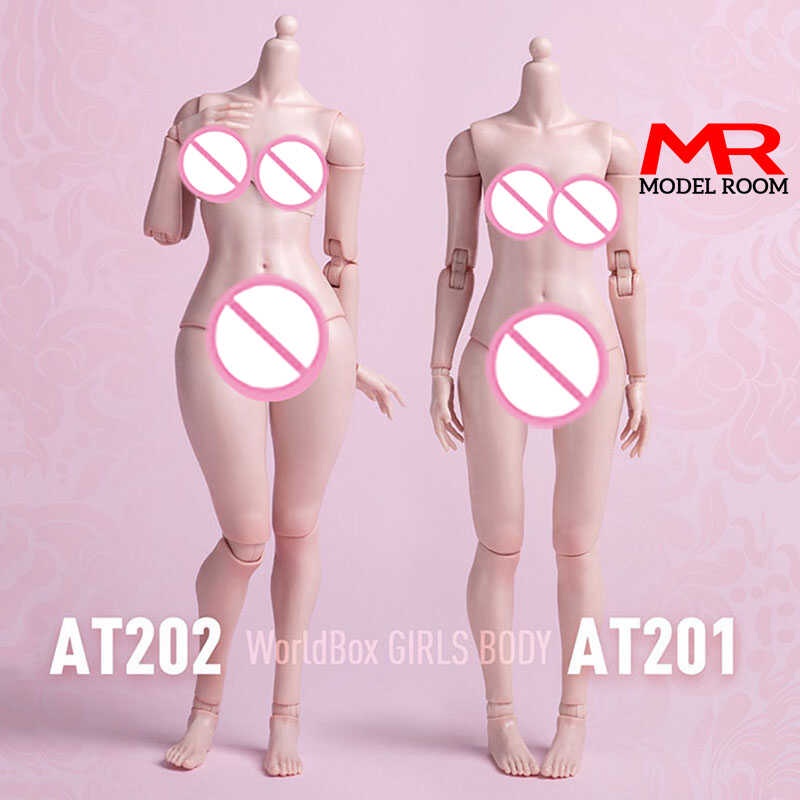 Worldbox At201 At202 1 6 Girls Joint Flexible Body Normal Fat Leg 12