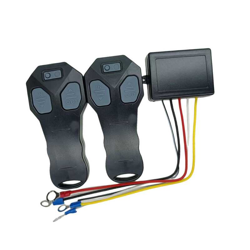 Wireless Winch Remote Control Kit na walang tubig na may Indicator ...