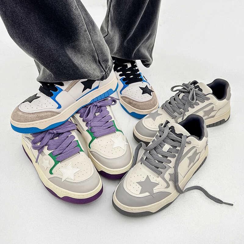Vintage Stars Designer Shoes Unisex High Quality Shoes Custom Skateboarding Shoes Fashion Sneake