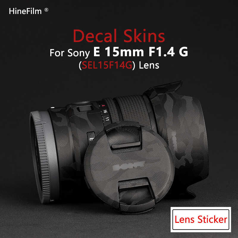 15 F1.4G Lens Decal Skin para sa Sony E 15mm F1.4 G ( SEL15F14G ) Lens ...