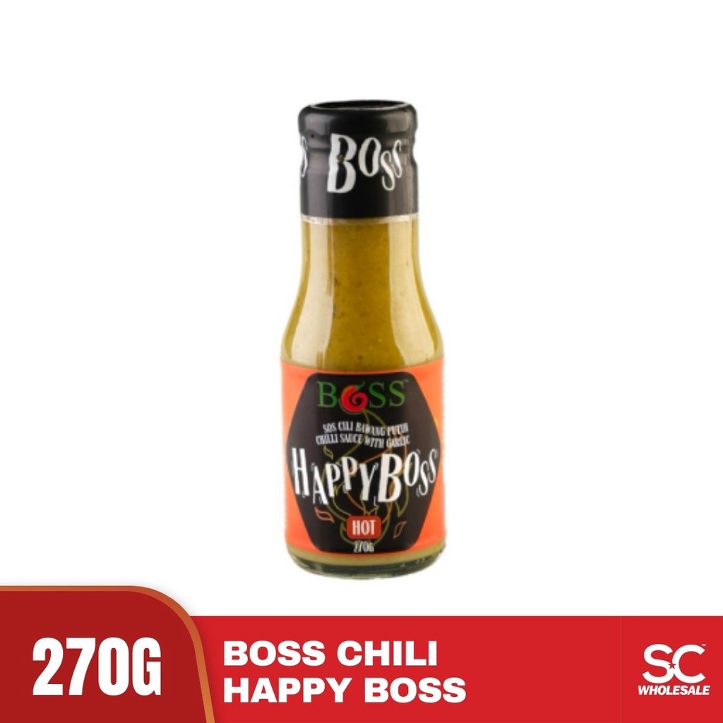 BOSS Happy Boss Hot Chilli Sauce 270g Shopee Philippines