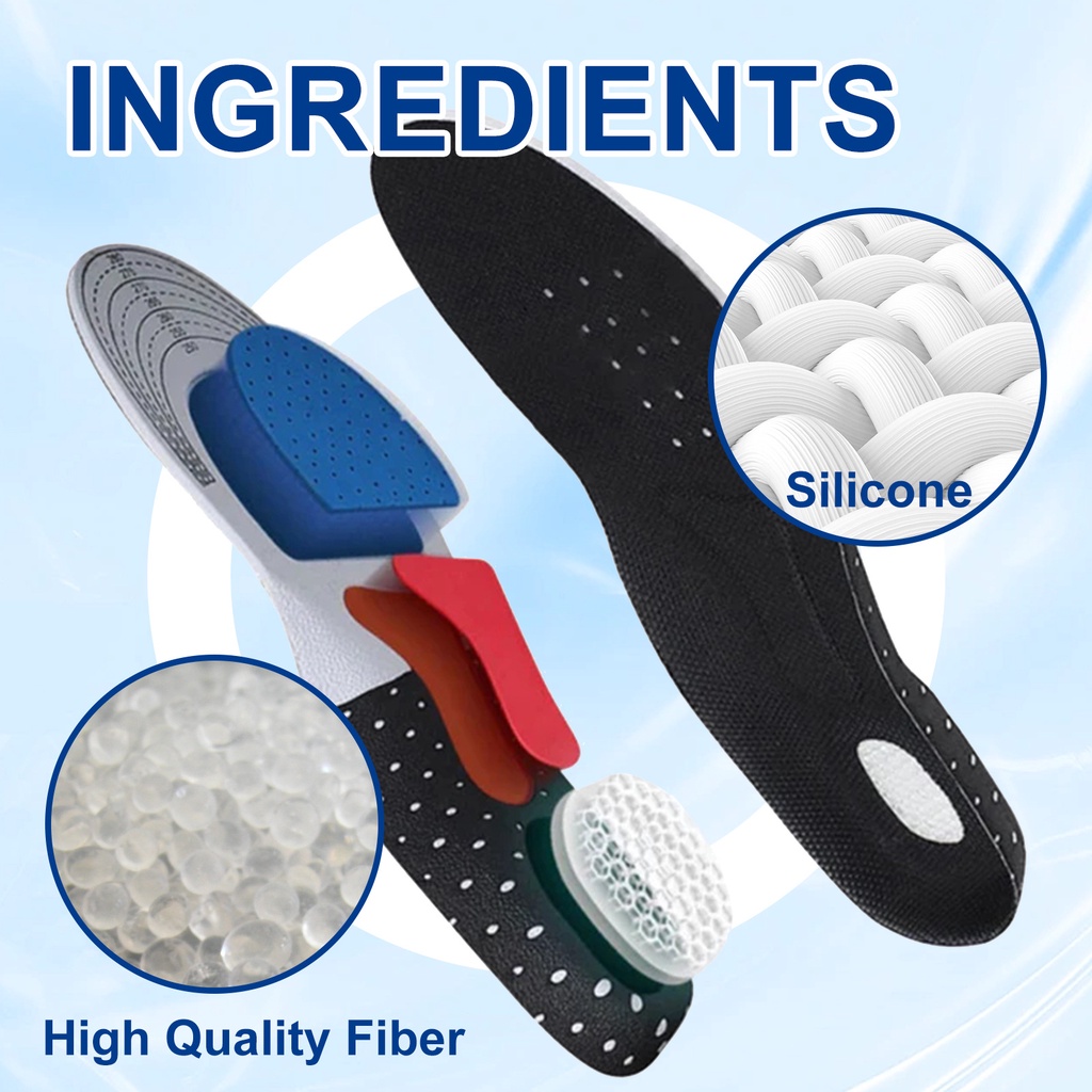 South Moon Plantar Insoles 1pair Sole Insole Relieve Soreness ...