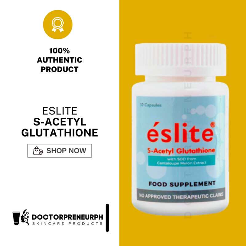 Eslite S-Acetyl Glutathione | Shopee Philippines