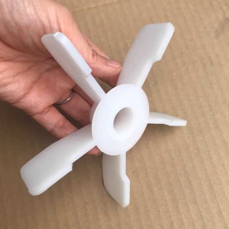 Five blade cooling fan single-phase motor circular hole fan shaft ...
