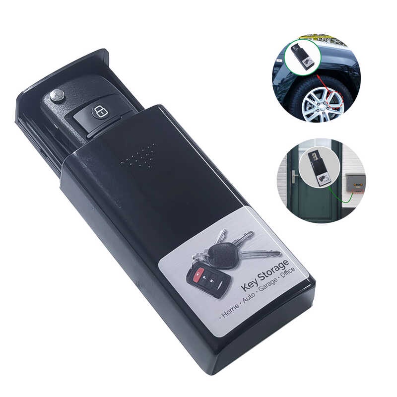 Car Key Safe Box Hider Case House Key Holder Safe Compartments