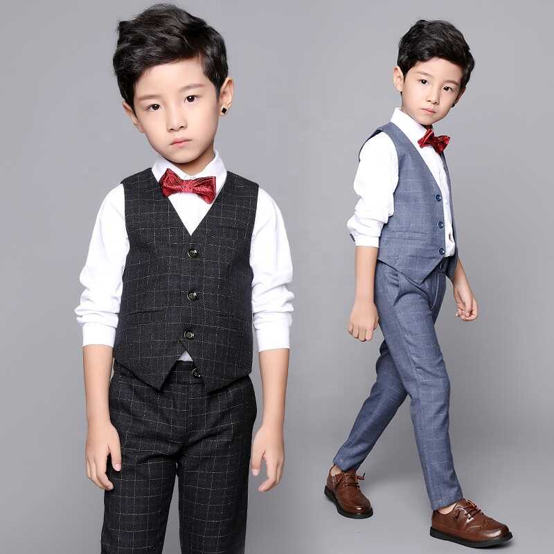 Boys dress vest hot sale