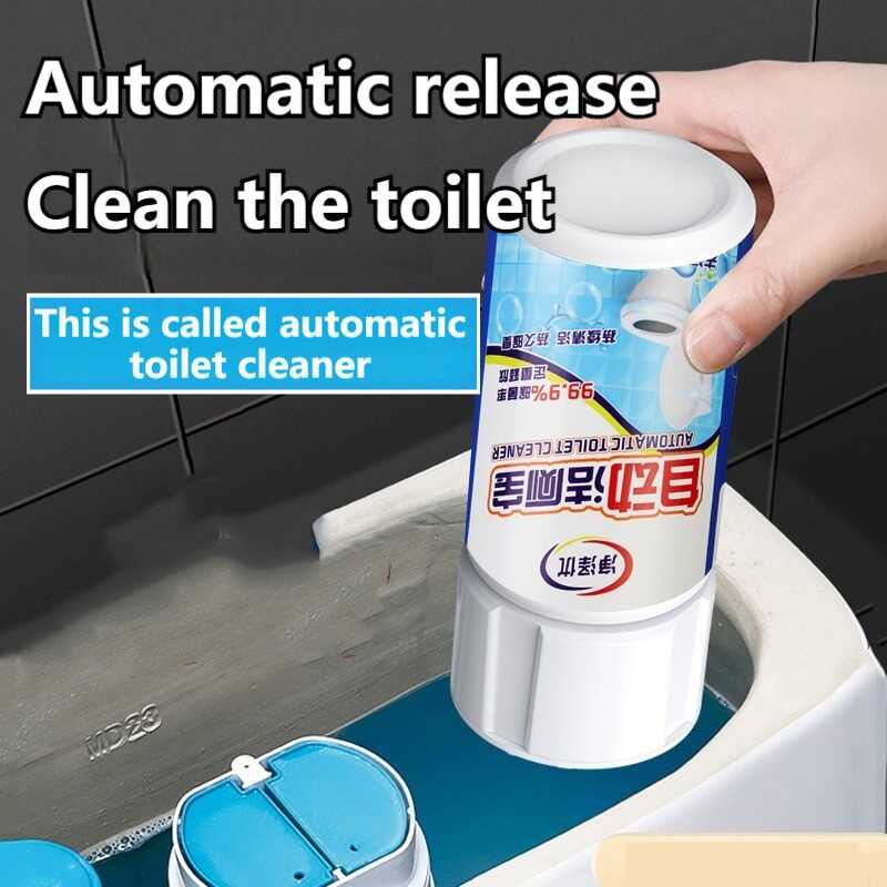 350ML Toilet Bowl Cleaner · Blue deodorizing cleaning liquid Auto